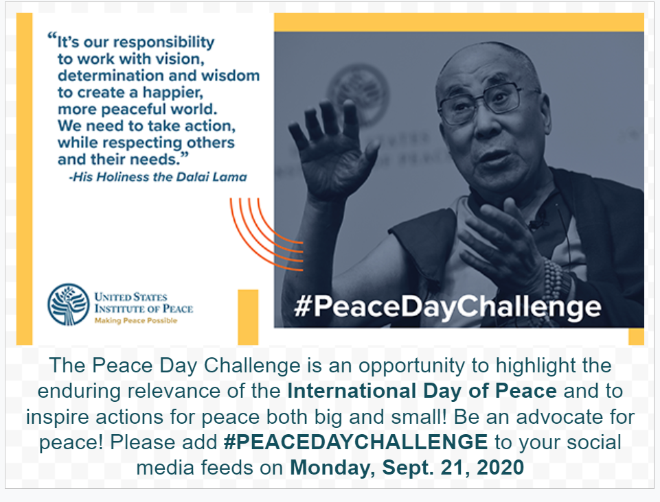 International Day of Peace Sep. 21 International Day of Peace Sep. 21